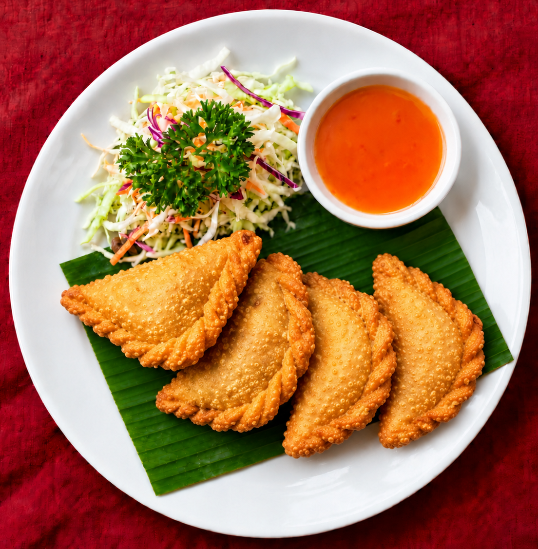 Golden Silk curry puffs