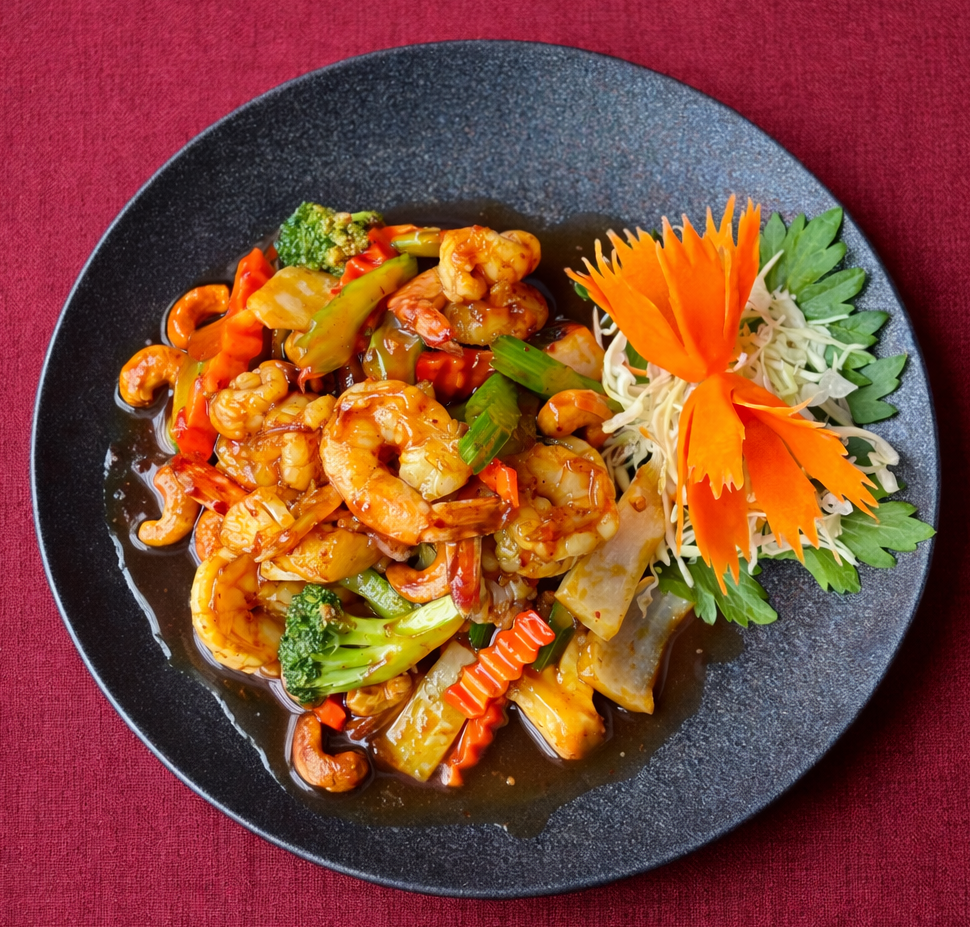 Cashew stir fry